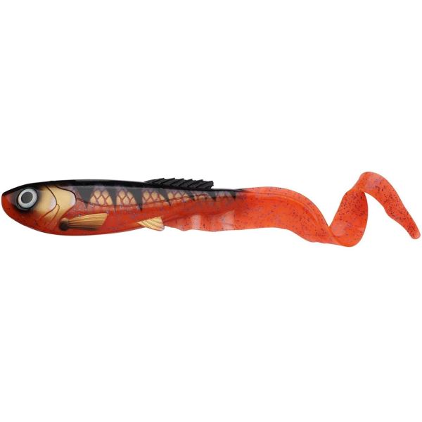 Abu Garcia Gumová Nástraha Beast Curltail Red Tiger 21 cm 89 g 4 ks