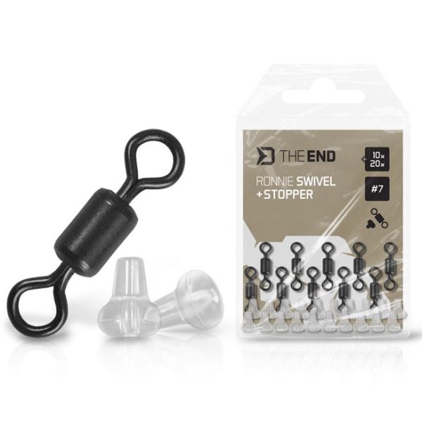 Delphin Ronnie Obratlík Set TheEND + Stopper 10+20 ks