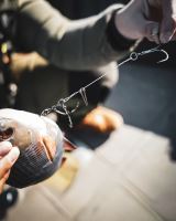 Savage Gear Gumová Nástraha 3D Line Thru Roach Slow Sinking Black (2)