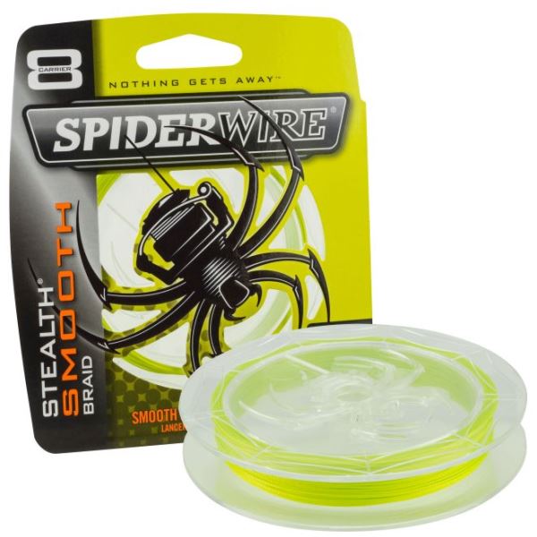 Spiderwire Splétaná šňůra Stealth Smooth 8 150 m žlutá