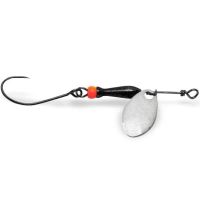 JigovkyCZ Třpytka Classic Barbless Silver (Black/Orange)