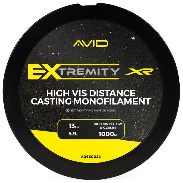 Avid Carp Vlasec Extremity Hi-Vis XR Mono 1000 m