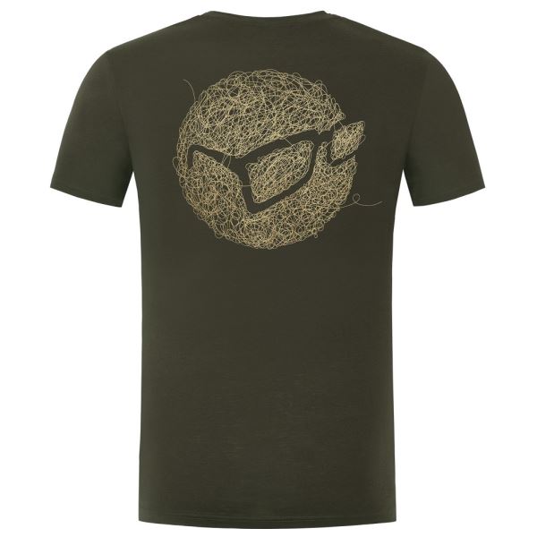 Korda Tričko Birdsnest Tee Dark Olive