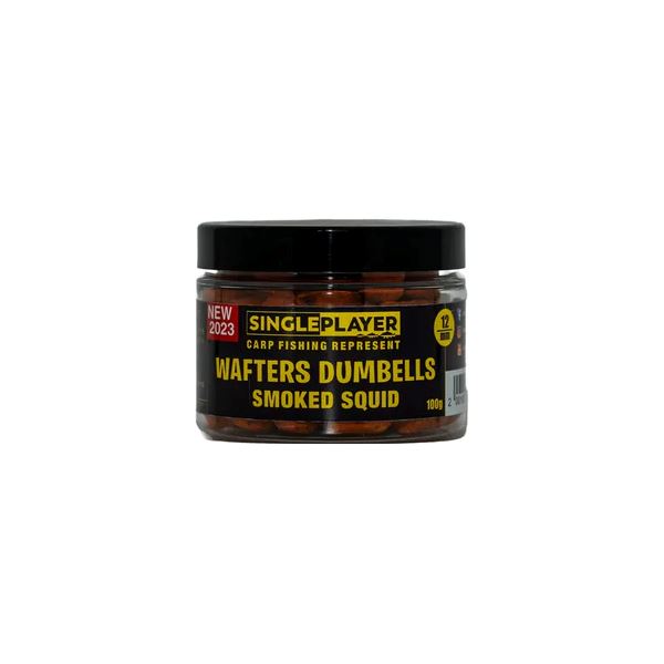 Singleplayer Wafters Dumbells Smoked Squid 100 g 12 mm