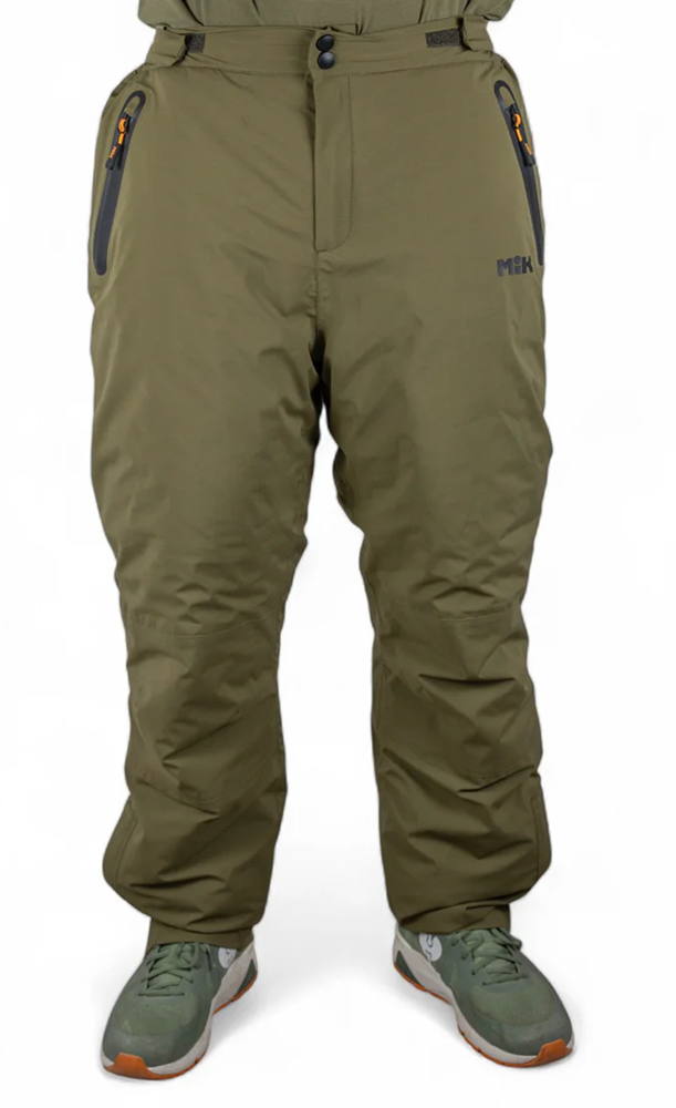 Mikbaits zateplené kalhoty thermo exclusive zelené - xxl