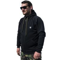 Giants Fishing Mikina Se Zipem A Kapucí Černá (10)