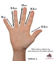 Hell-Cat Rukavice Černo Červené (6)