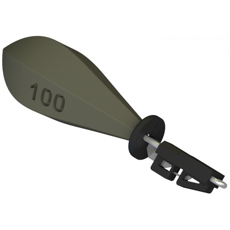 Suretti zátěž torpédo s adapterem - 100 g