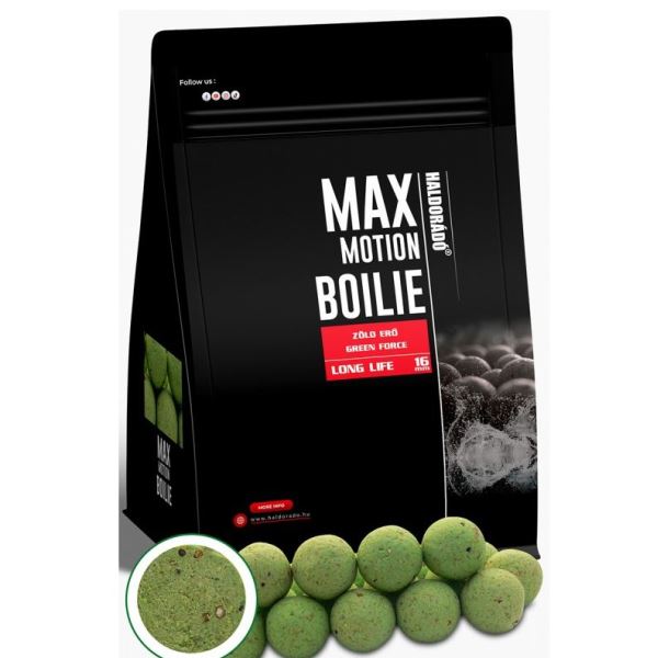 Haldorádó Boilies Max Motion Long Life Green Force