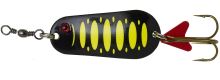 Dam Třpytka Effzett Standard Spoon UV Fluo Yellow Black - 4,5 cm 16 g