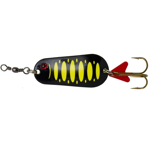 Dam Třpytka Effzett Standard Spoon UV Fluo Yellow Black - Velikost 10 Hmotnost 60 g