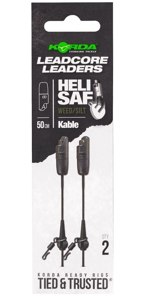 Korda Návazec Kable Leadcore Leader Heli Safe 50 cm (3)