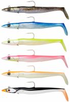 Savage Gear Gumová Nástraha Sandeel V2 Green Silver 2+1 27,5 cm 275 g (1)