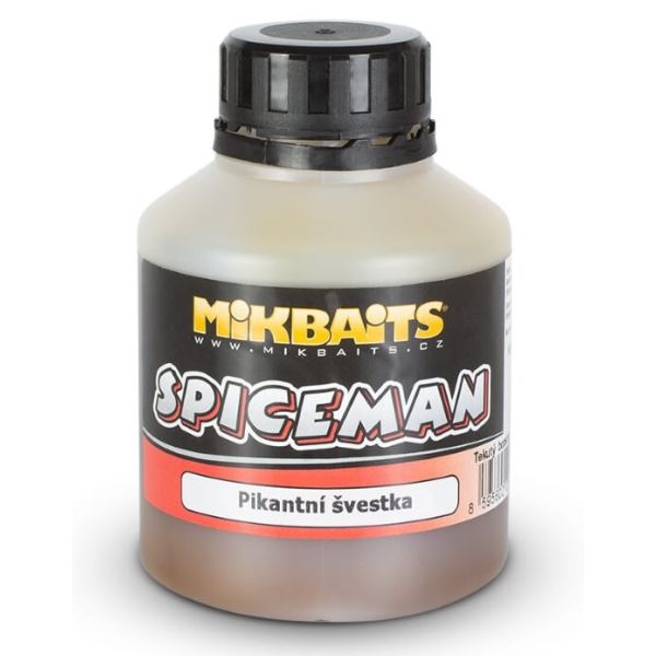 Mikbaits Booster Spiceman Pikantní Švestka 250 ml