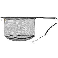 Fencl Muškařský Podběrák King L Karbon s Pogumovanou Sítí Plovoucí 49x39 cm (5)