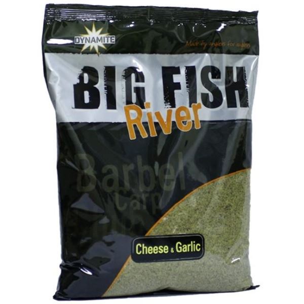 Dynamite Baits Krmítková Směs Groundbait Big Fish River Cheese Garlic 1,8 kg