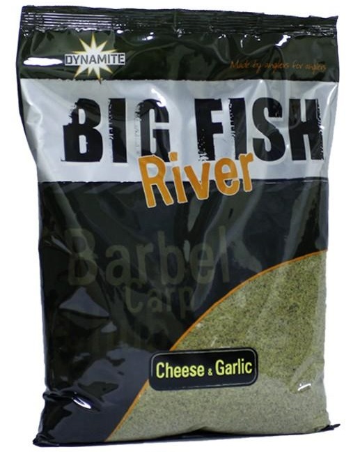 Dynamite baits krmítková směs groundbait big fish river cheese garlic 1,8 kg