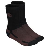 Korda Ponožky Kore Merino Wool Sock Black-Velikost 44 - 46