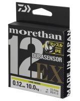 Daiwa Splétaná Šňůra Morethan Durasensosr12 BraidEX +Si3 150 m Lime Green (1)
