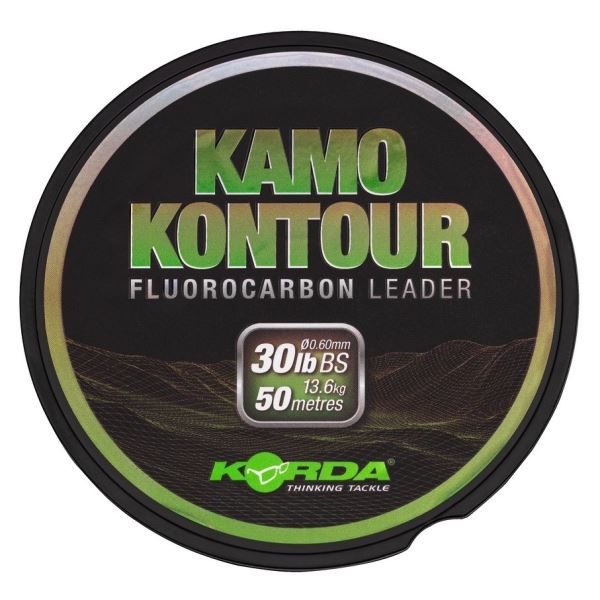 Korda Fluorocarbon Kamo Kontour 50 m 0,60 mm