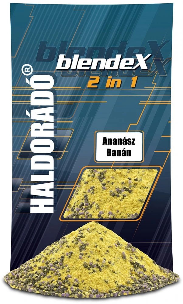 Haldorádó krmítková směs blendex 2in1 800 g - ananas banán