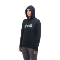 Grundéns Dámská Mikina Women's Script Hoodie Midnight (2)