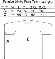 Mikbaits Tričko Gangster Burgundy (1)