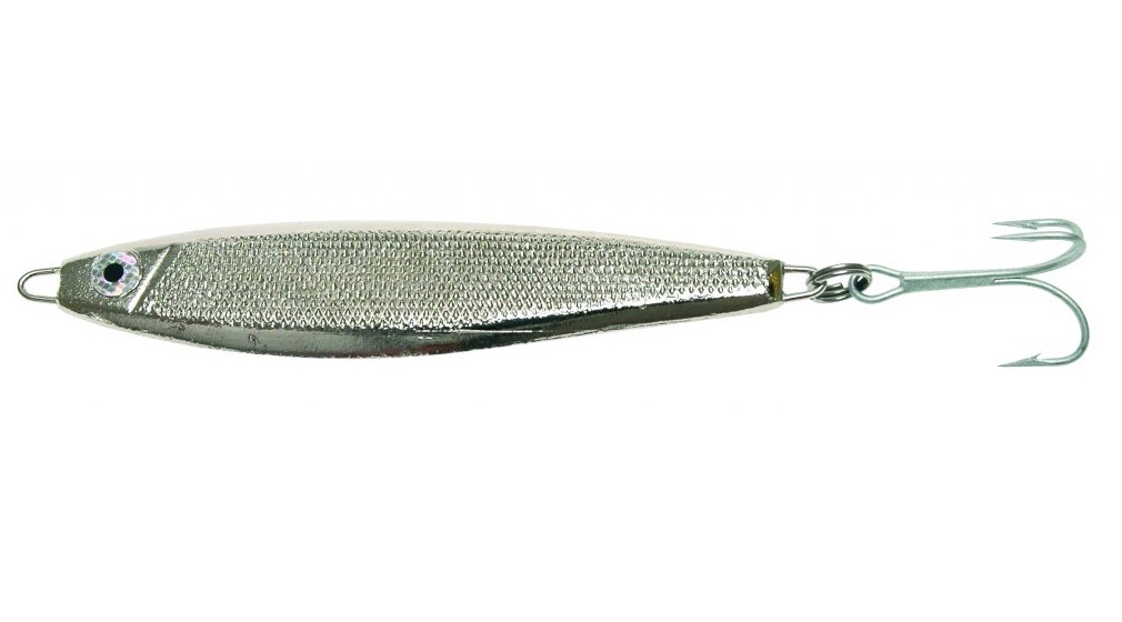 ICE Fish Pilker Pilkin S Trojháčkem Stříbrný - 100 g