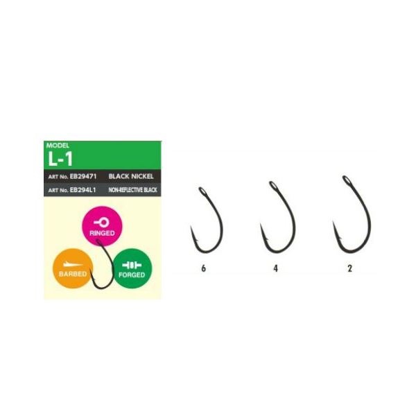 Hayabusa háčky Hooks Model L - 1