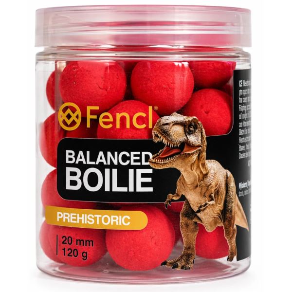 Fencl Vyvážené Boilie Balanced Prehistoric 120 g 20 mm