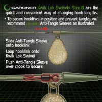 Gardner Obratlíky Covert Kwik Lok vel. 8 10 ks (3)