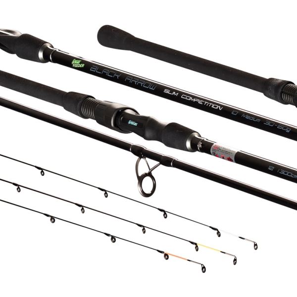 Sensas Prut Black Arrow Feeder Slim Competition 3 m M 30-60 g 2+3 Díly