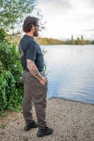 Avid Carp Tepláky Compound Joggers Brown (9)