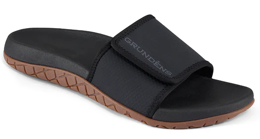 Grundéns pantofle eddy line slide black - 47