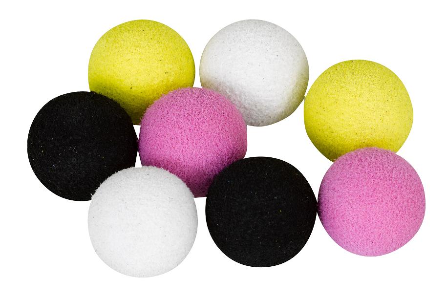 Starbaits round balls 14mm (plovoucí kulička) 6ks-bílá