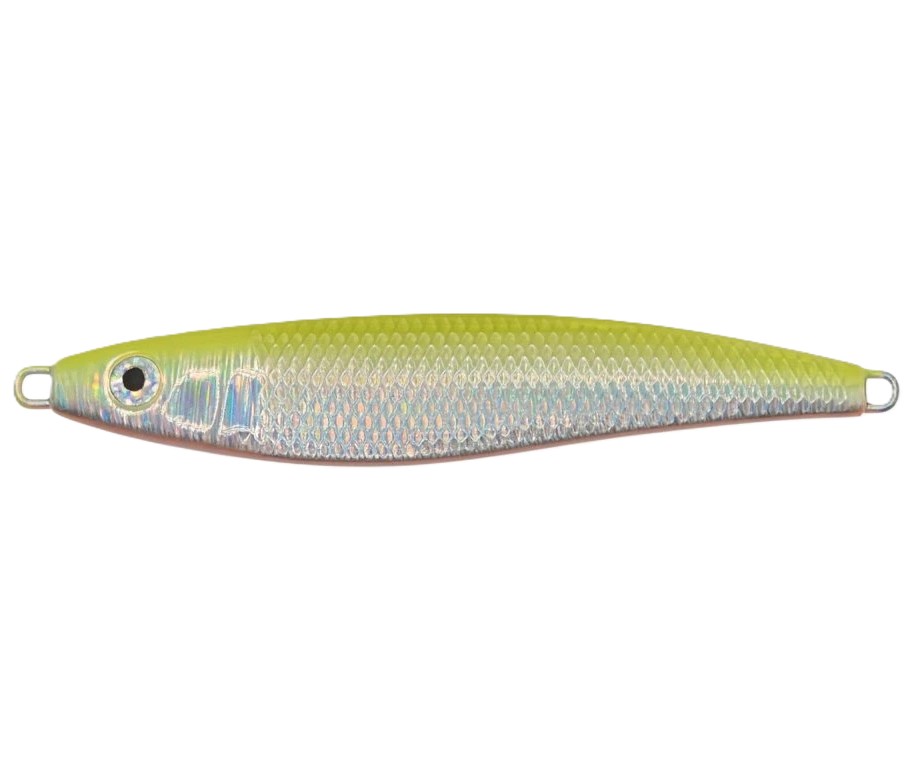 Levně Ice fish pilker "x" fluo - 80 g