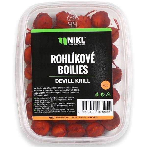 Nikl Rohlíkové boilies 40 g