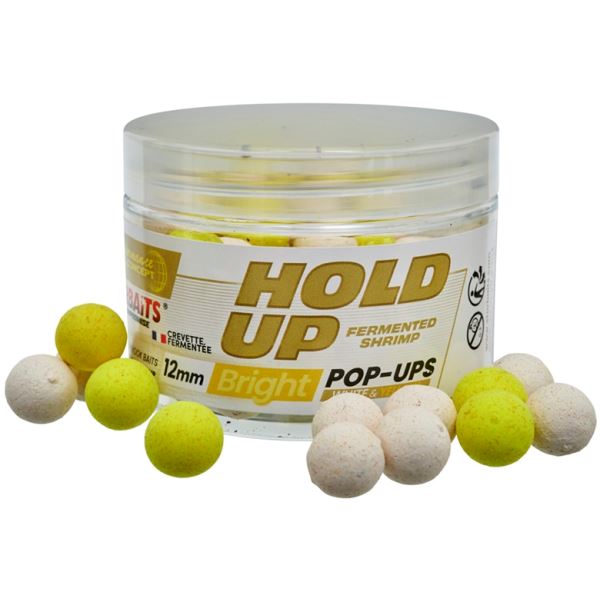 Starbaits Plovoucí Boilie Bright Hold Up Fermented Shrimp 50 g