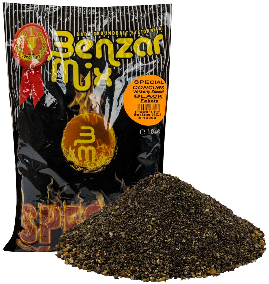 Levně Benzar mix krmítková směs 1 kg - závody special black