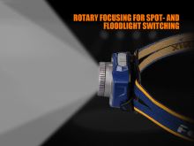 Fenix Nabíjecí Zaostřovací Čelovka Grey HL40R (6)