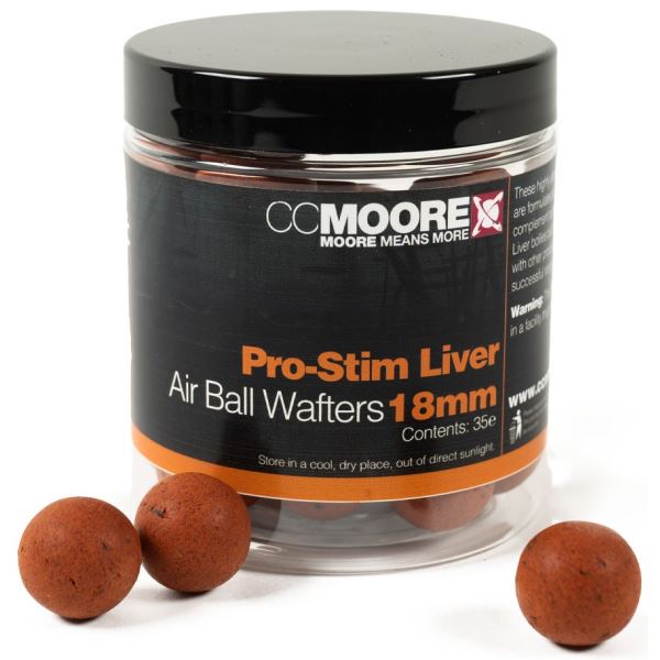 CC Moore Vyvážené Boilie Pro-Stim Liver Air Ball Wafters