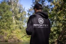 Sportex Rybářská Mikina s Kapucí Černá (4)