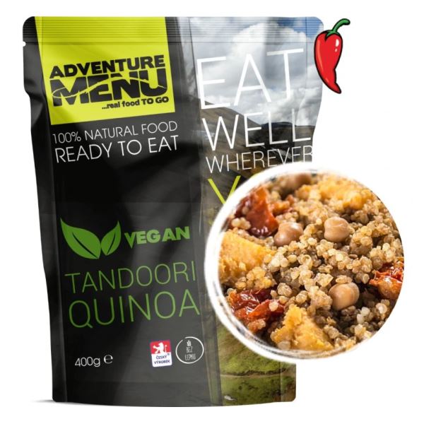 Adventure Menu Tandoori Quinoa Vegan