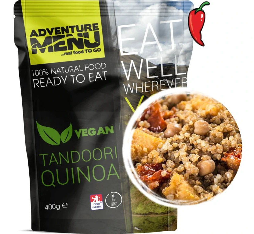 Levně Adventure menu tandoori quinoa vegan