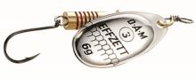 Dam Třpytka Effzett Spinner With Single Hooks Sinking Silver