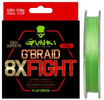 Gunki Splétaná Šňůra G Braid 8X Fighting Pe1,2 135 m - 0,15 mm 9,5 kg
