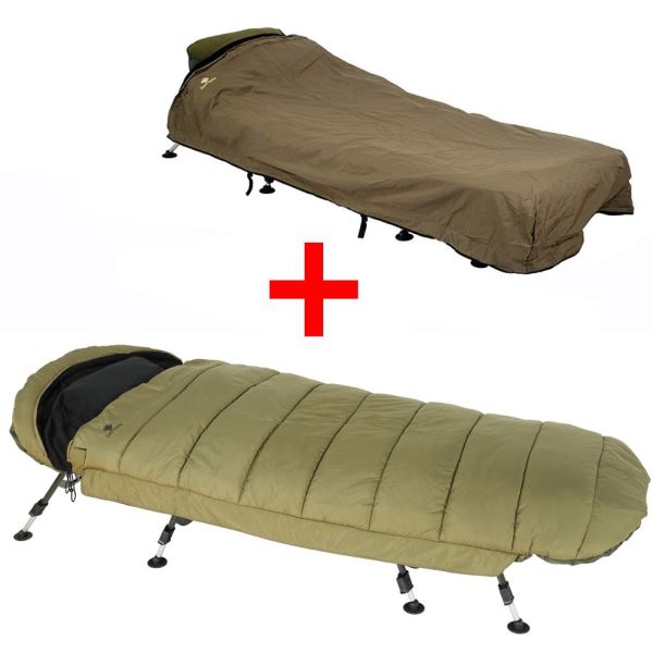 Giants Fishing Spací pytel 5 Season Extreme XS Sleeping Bag + Přehoz