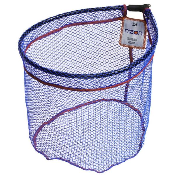 Daiwa Podběráková Hlava N´ZON Rubber Mesh Landing Net Pogumovaný