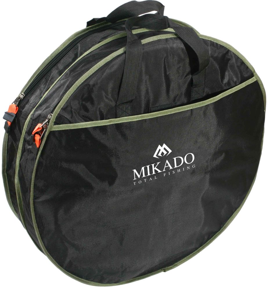 Mikado obal na vezírek 2 komorový kulatý černý/zelený