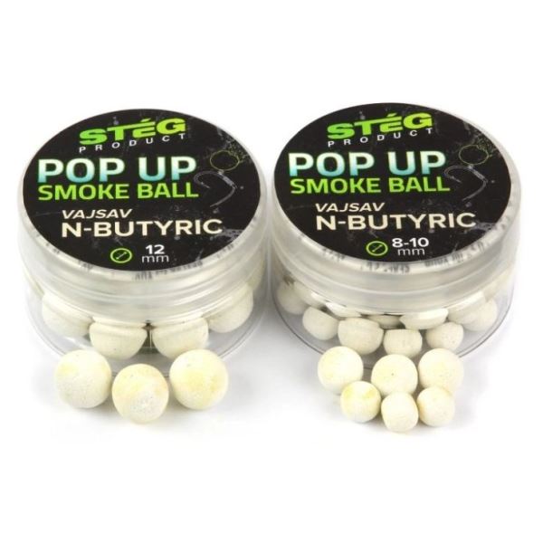 Stég Plovoucí Boilie Pop Up Smoke Ball 10 g 12 mm
